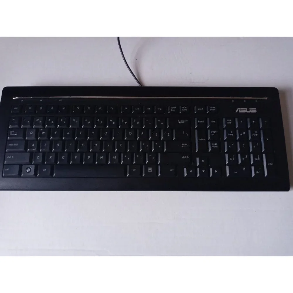 ASUS Keyboard Model # KB73211 Desktop USB Wired Black